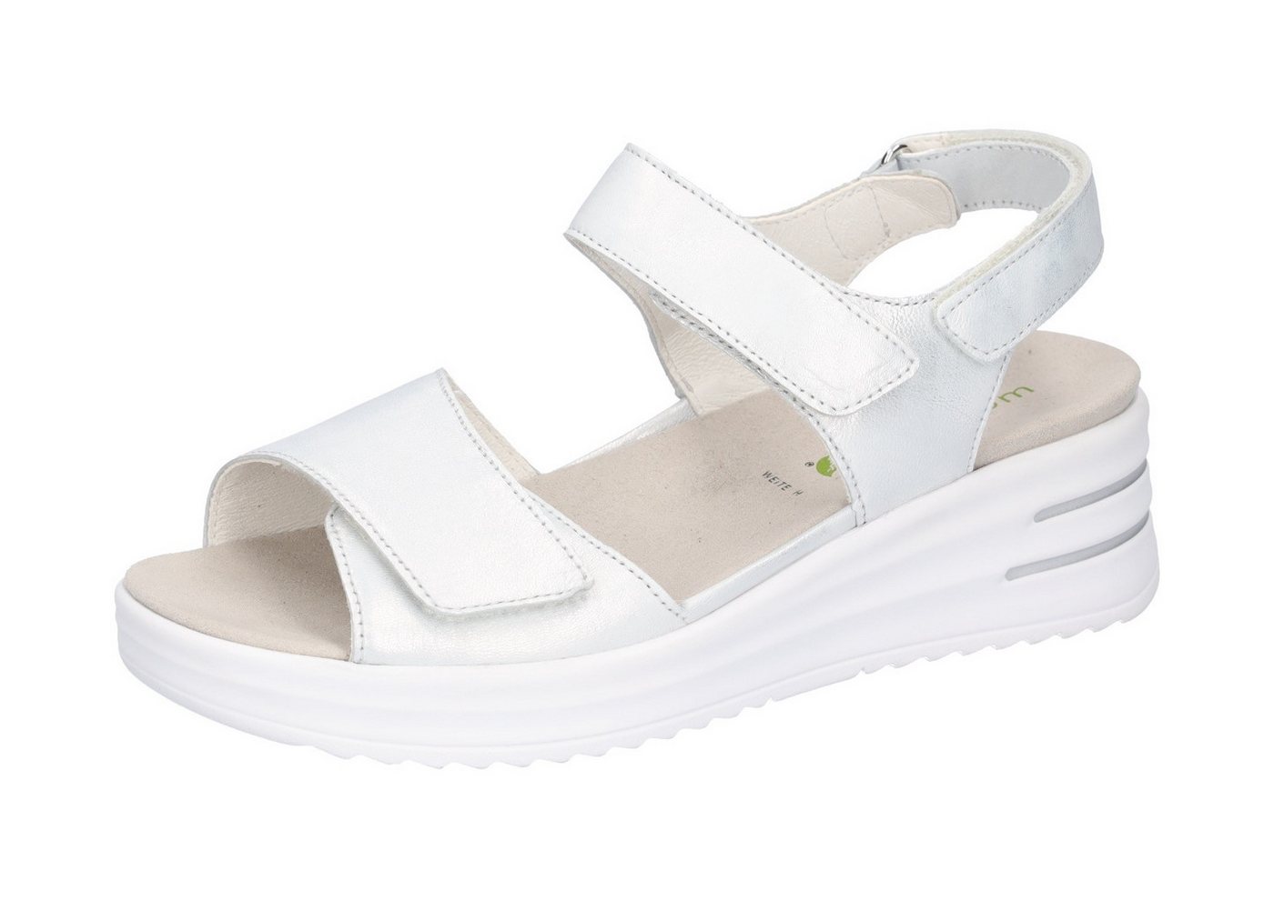 Waldläufer H-DINA Keilsandalette, Sommerschuh, Klettschuh, Bequemschuh in Komfortweite H (sehr weit)