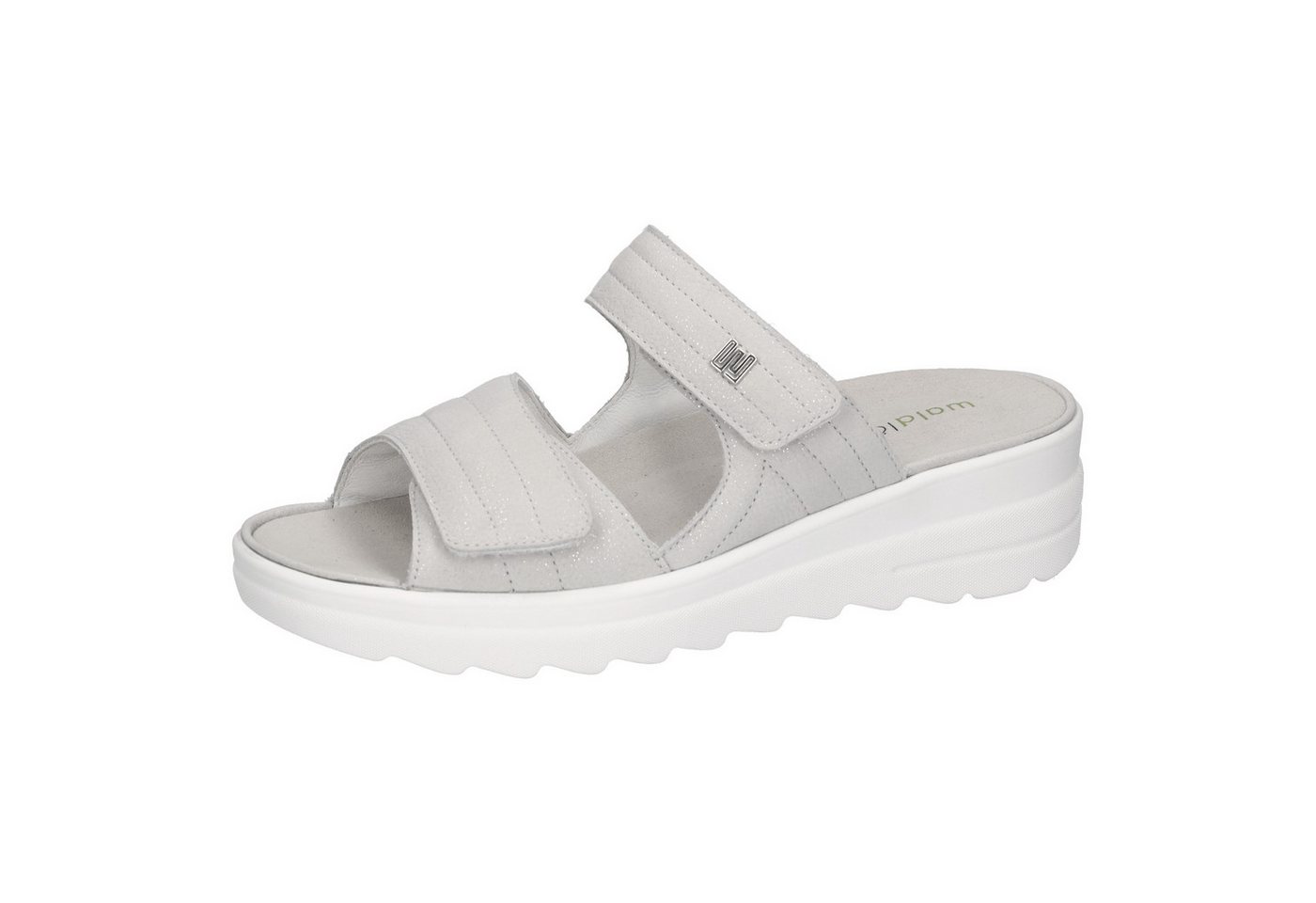 Waldläufer H-IZZY Pantolette Sommerschuh, Hausschuh, Bequemschuh in Komfortweite H (sehr weit)