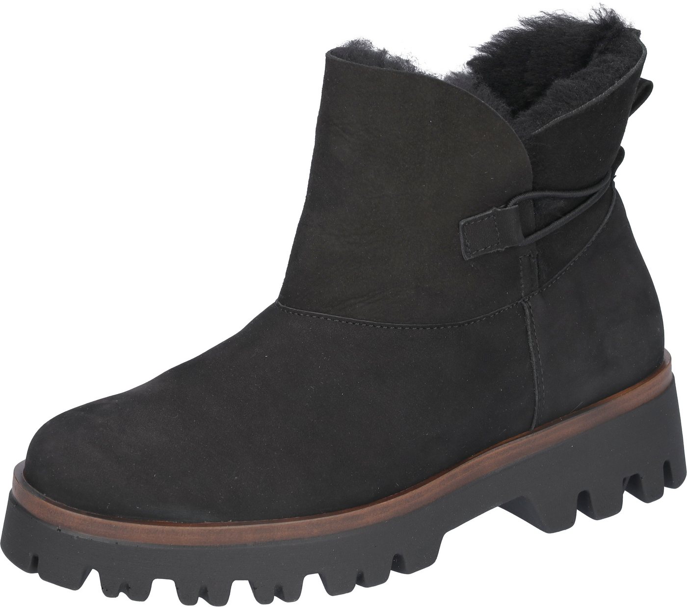 Waldläufer H-LONDON Winterboots, Stiefelette, Profilsohle, in Bequemweite G (weit)