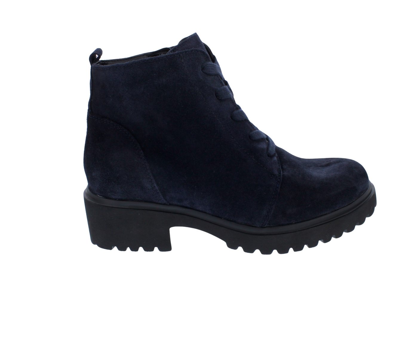 Waldläufer H-Luise Bootie 716807-195-194, Order - Velourleder, Notte - Schnürstiefel