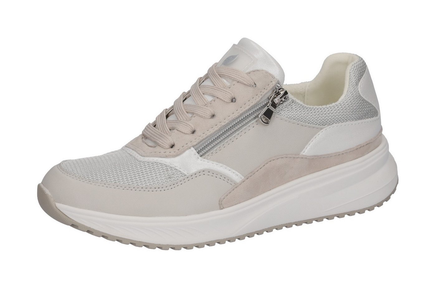 Waldläufer H-MARA Plateausneaker, Halbschuh, Freizeitschuh, Schnürschuh in Komfortweite H