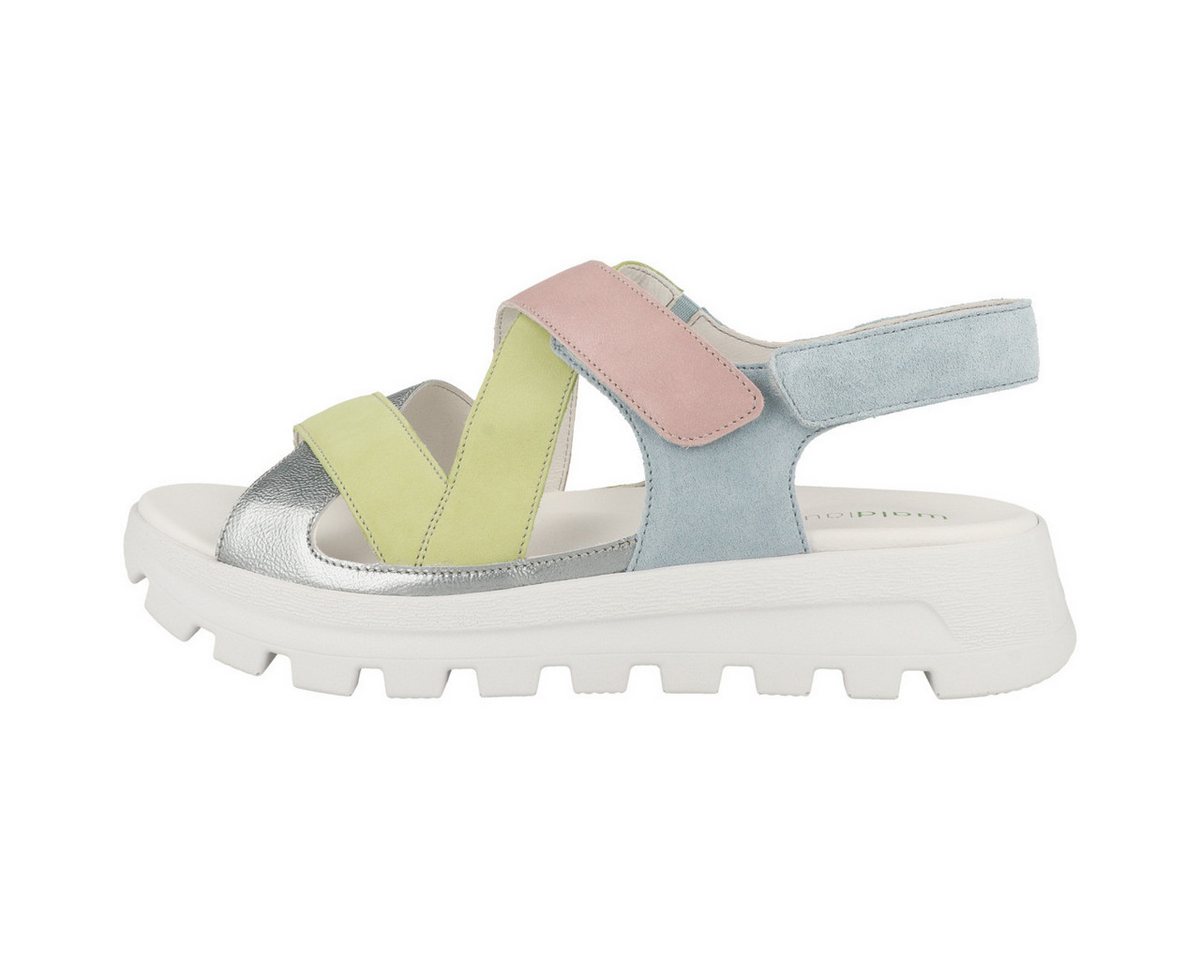 Waldläufer H-Nele Damen Sandale Sandaletten, Sommerschuhe, Badeschuhe, Riemchen, Schlappen