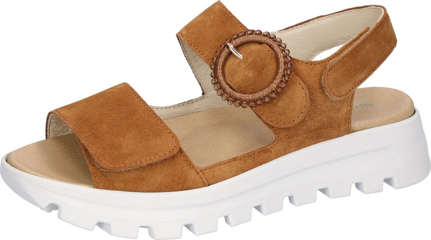 Waldläufer H-NELE Plateausandale Sommerschuh, Sandalette, Klettschuh in Komfortweite H (sehr weit)