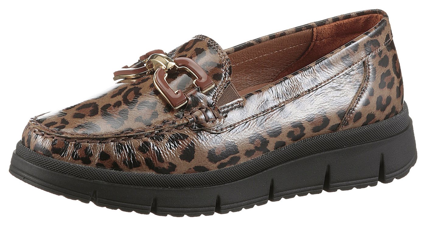 Waldläufer H-PINA Mokassin Slipper, Schlupfschuh, Loafer, in Komfortweite H (sehr weit)