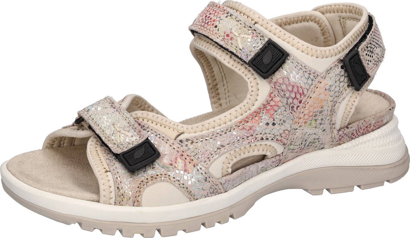 Waldläufer H-SORA Trekkingsandale Outdoorschuh, Klettsandale in Komfortweite H (sehr weit)