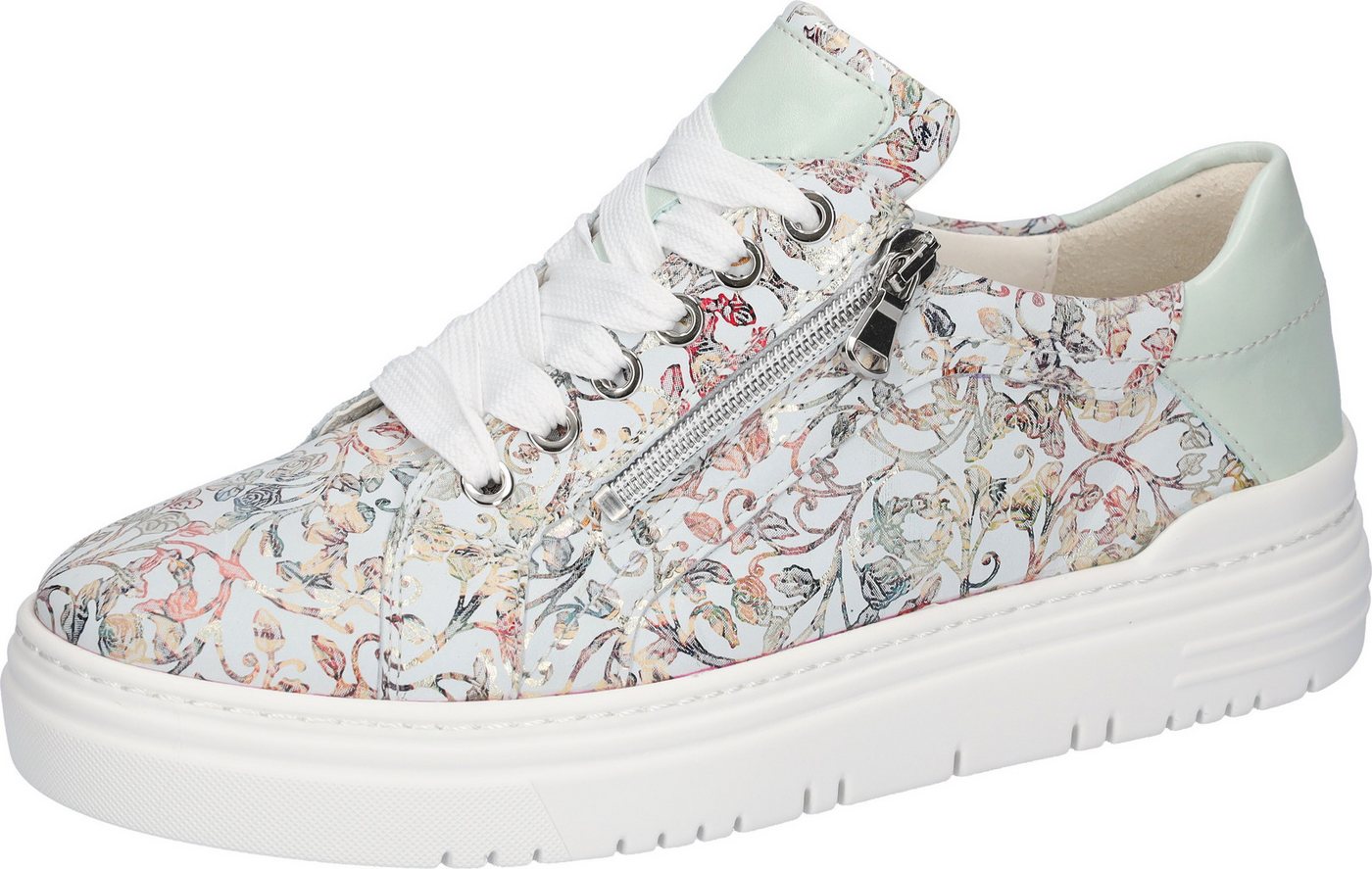 Waldläufer H-TAMIRA Plateausneaker, Schnürschuh, Halbschuh, Komfortschuh, bequeme H-Weite