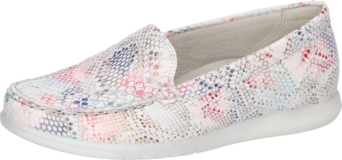 Waldläufer H-WANDA Mokassin Slipper, Schlupfschuh, Halbschuh in Komfortweite H (sehr weit) (bunt)