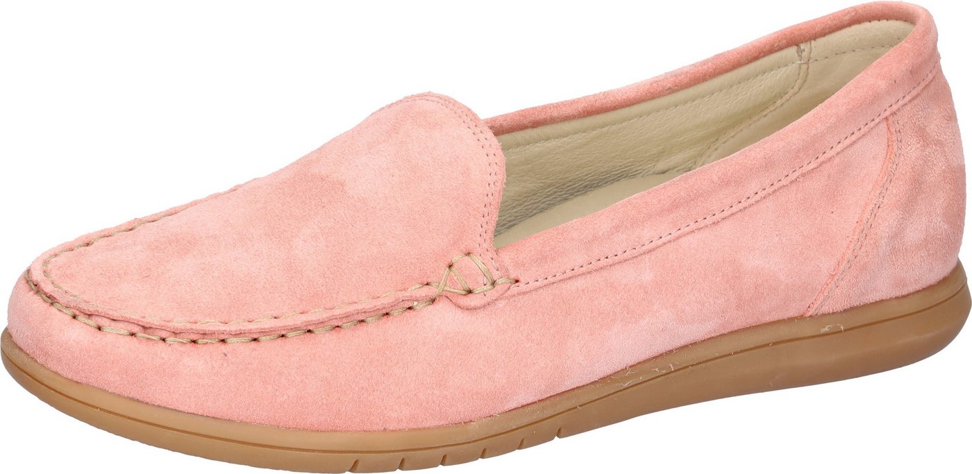 Waldläufer H-WANDA Mokassin Slipper, Schlupfschuh, Halbschuh in Komfortweite H (sehr weit) (melone)