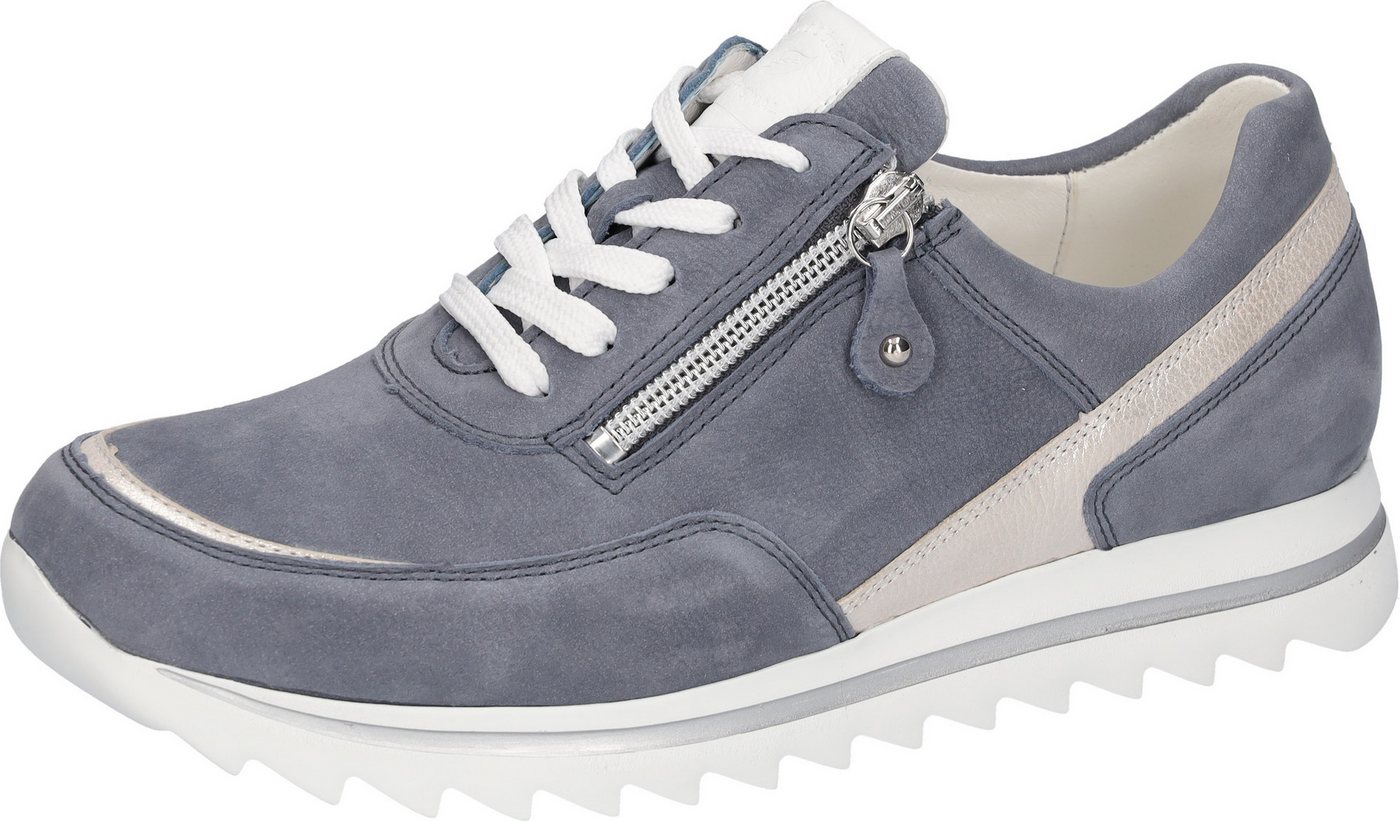 Waldläufer HAIBA Sneaker Schnürschuh, Halbschuh in Komfortweite H (sehr weit)