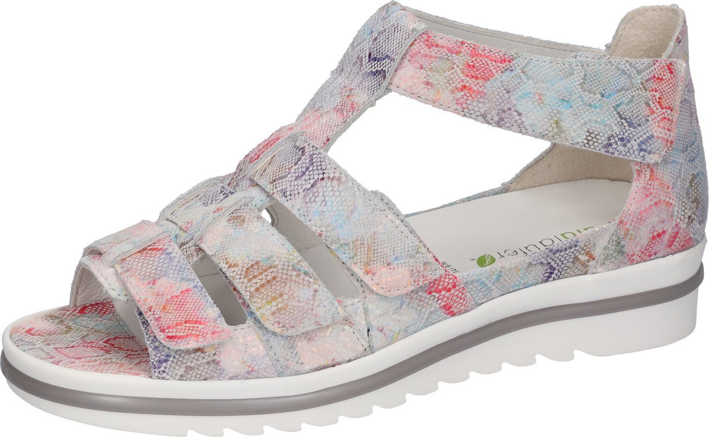 Waldläufer HAKURA Sandale Klettschuh, Sommerschuh, Komfortschuh mit Klettverschlüssen, H-Weite