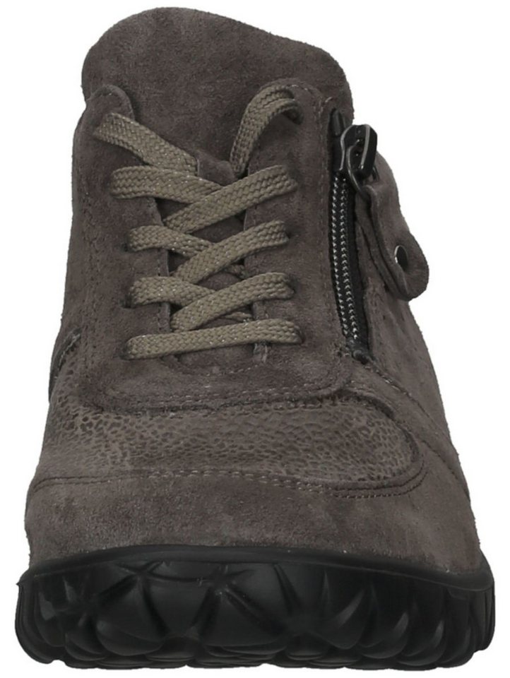 Waldläufer Halbschuhe Leder/Textil Schnürschuh