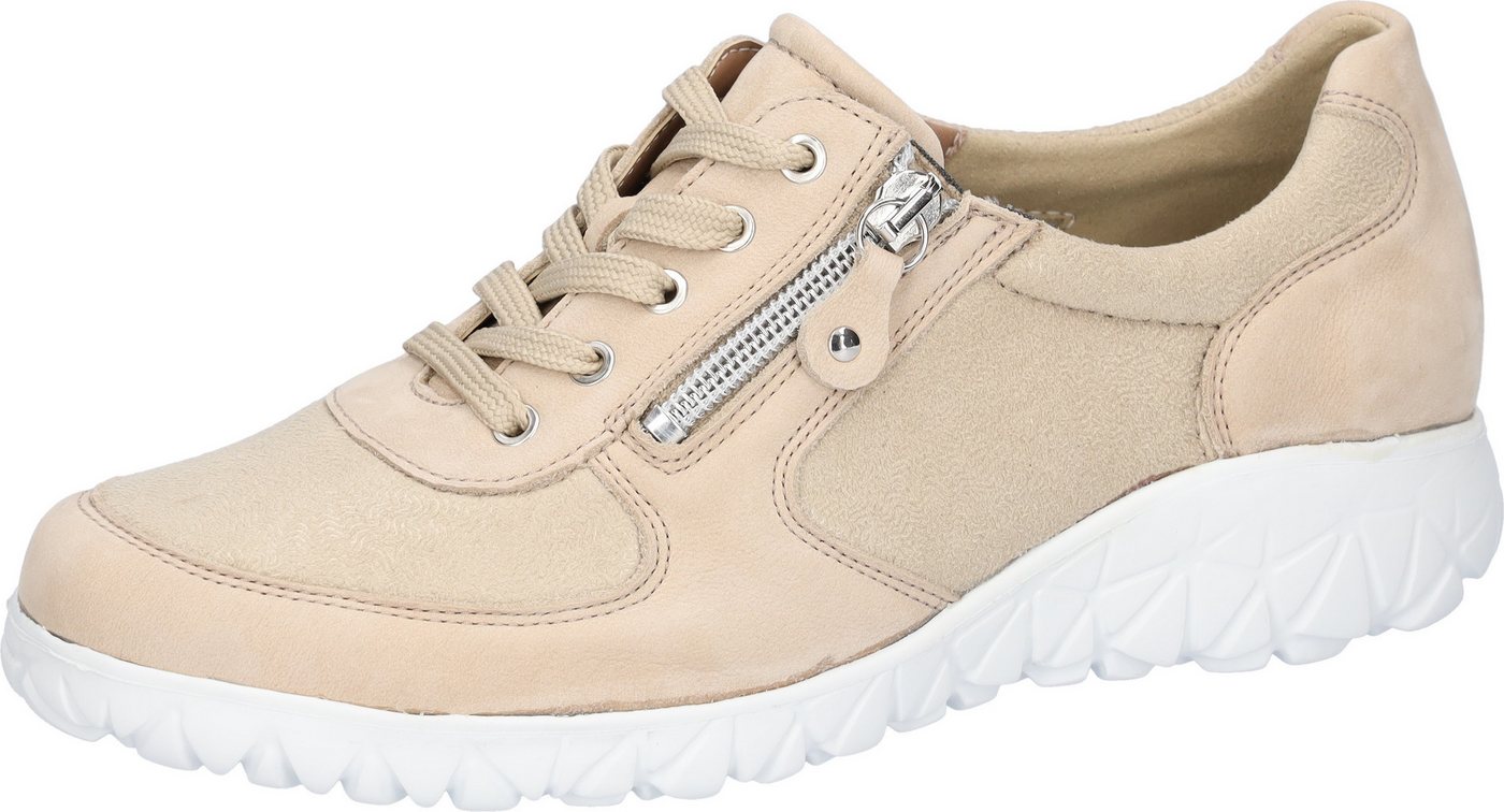 Waldläufer HAVY-Soft Schnürschuh Freizeitschuh, Halbschuh, Komfortschuh mit Reißverschluss, H-Weite
