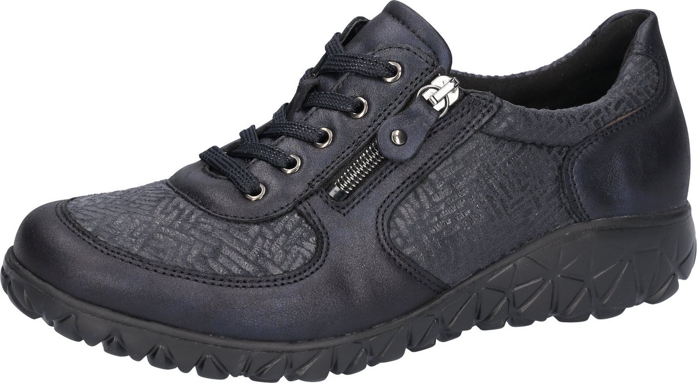 Waldläufer HAVY-Soft Sneaker, Freizeitschuh, Halbschuh, Schnürschuh in Komfortweite H (sehr weit)