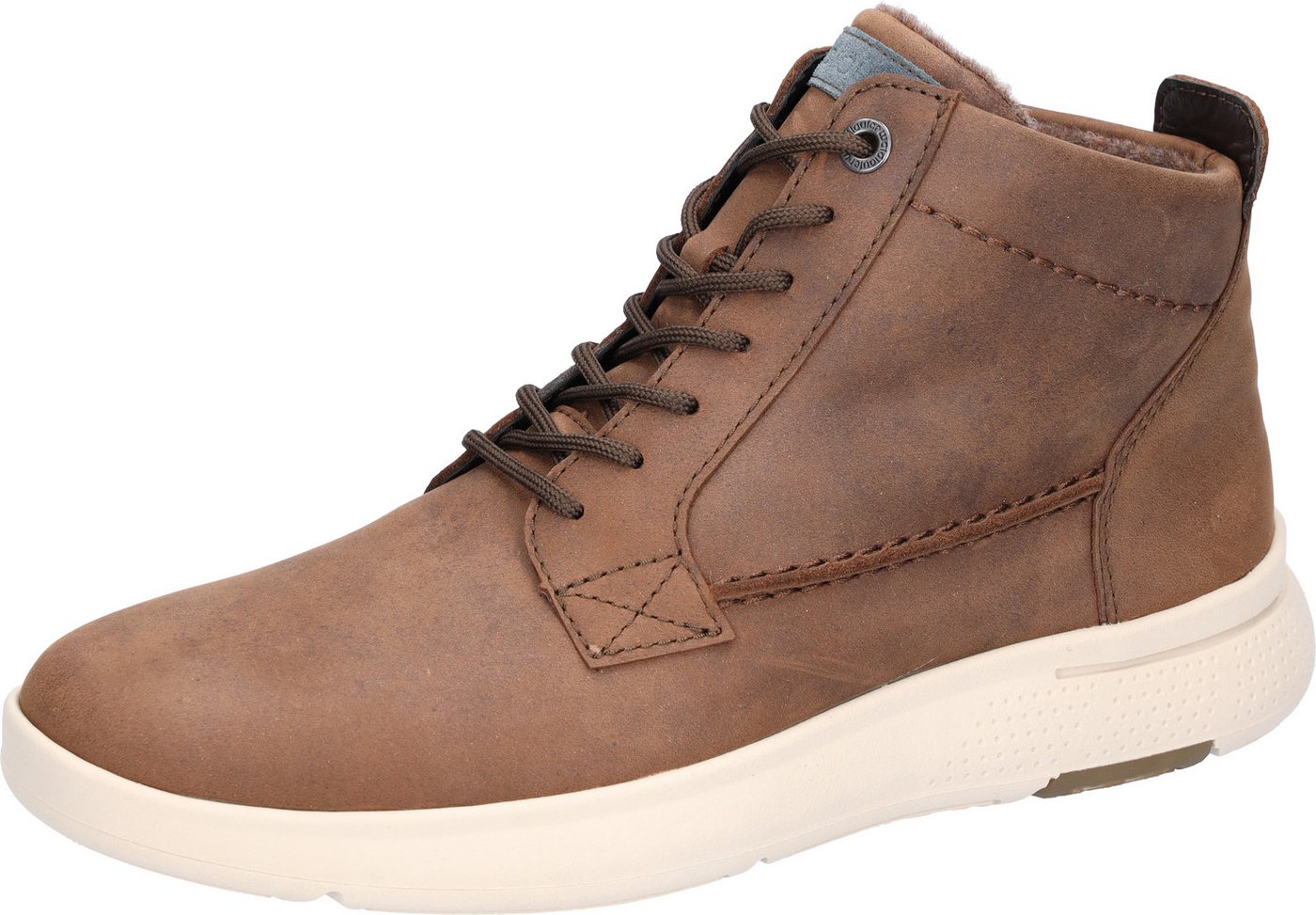 Waldläufer HEIKO Schnürboots Stiefelette, High Top Sneaker, Bequemschuh, Komfortweite H