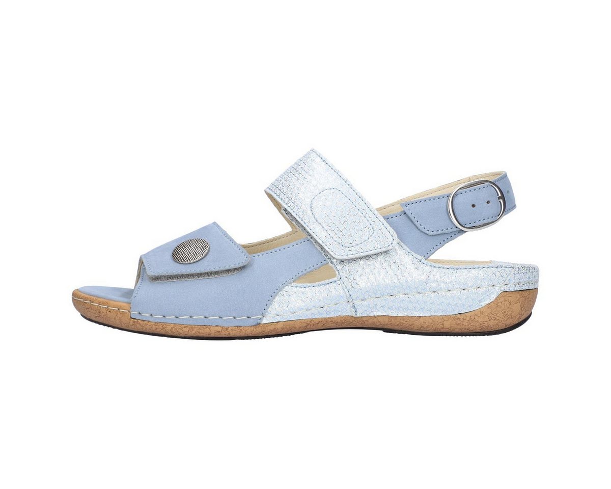 Waldläufer Heliett Sandale (1-tlg) Sandalen - Herausnehmbares Fußbett, Aus hochwertigem Leder