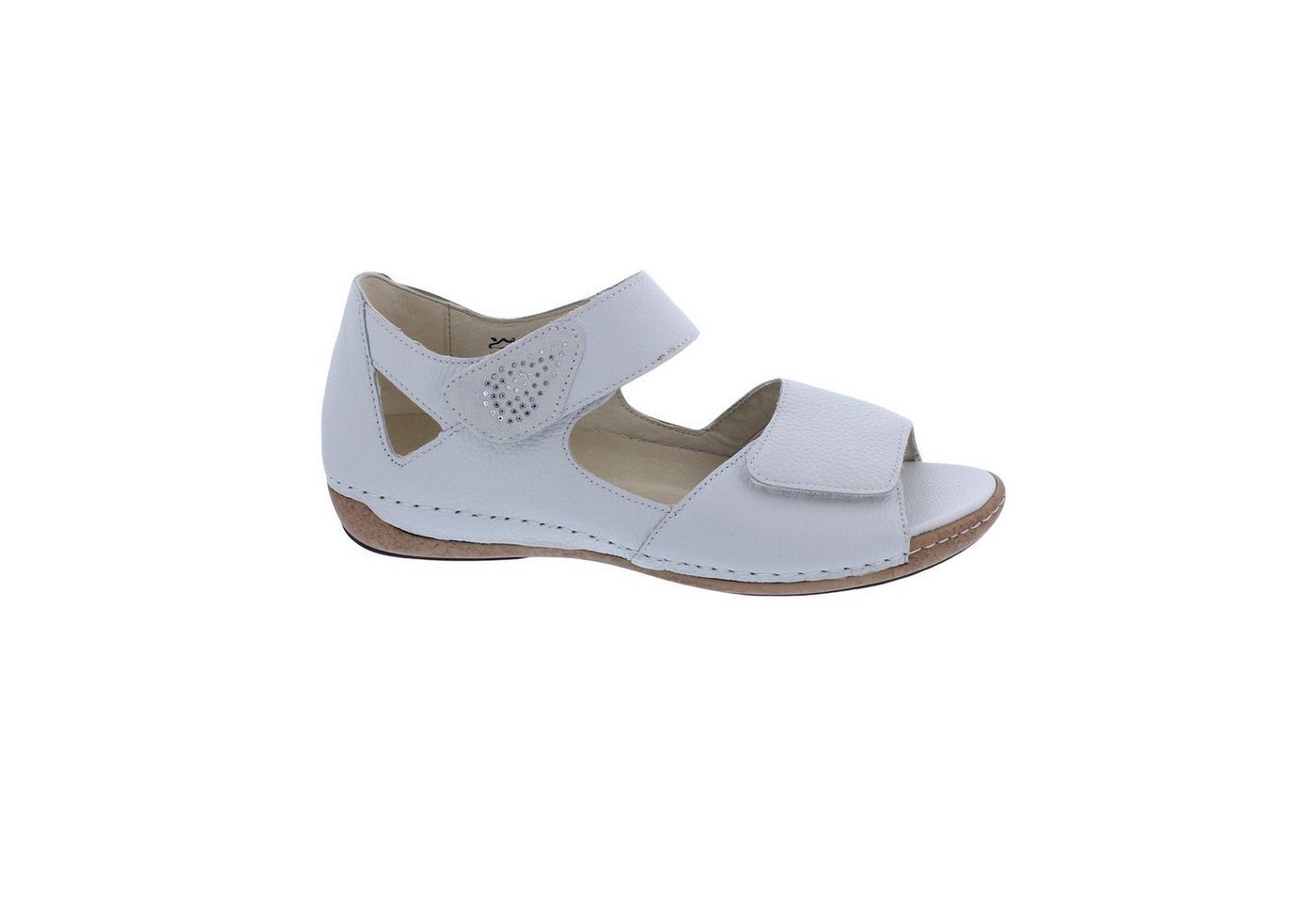 Waldläufer Heliett Sandale 342H80-301-150, Weiss Latte, Porto (Glattle Sandale
