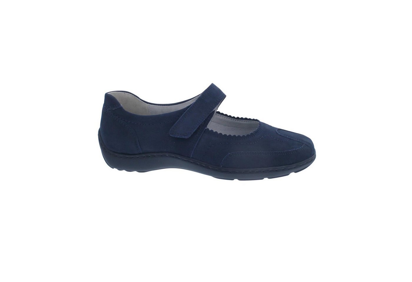 Waldläufer Henni Ballerina Klettver. 496302-191-217, Denver, Marine, P Klettschuh