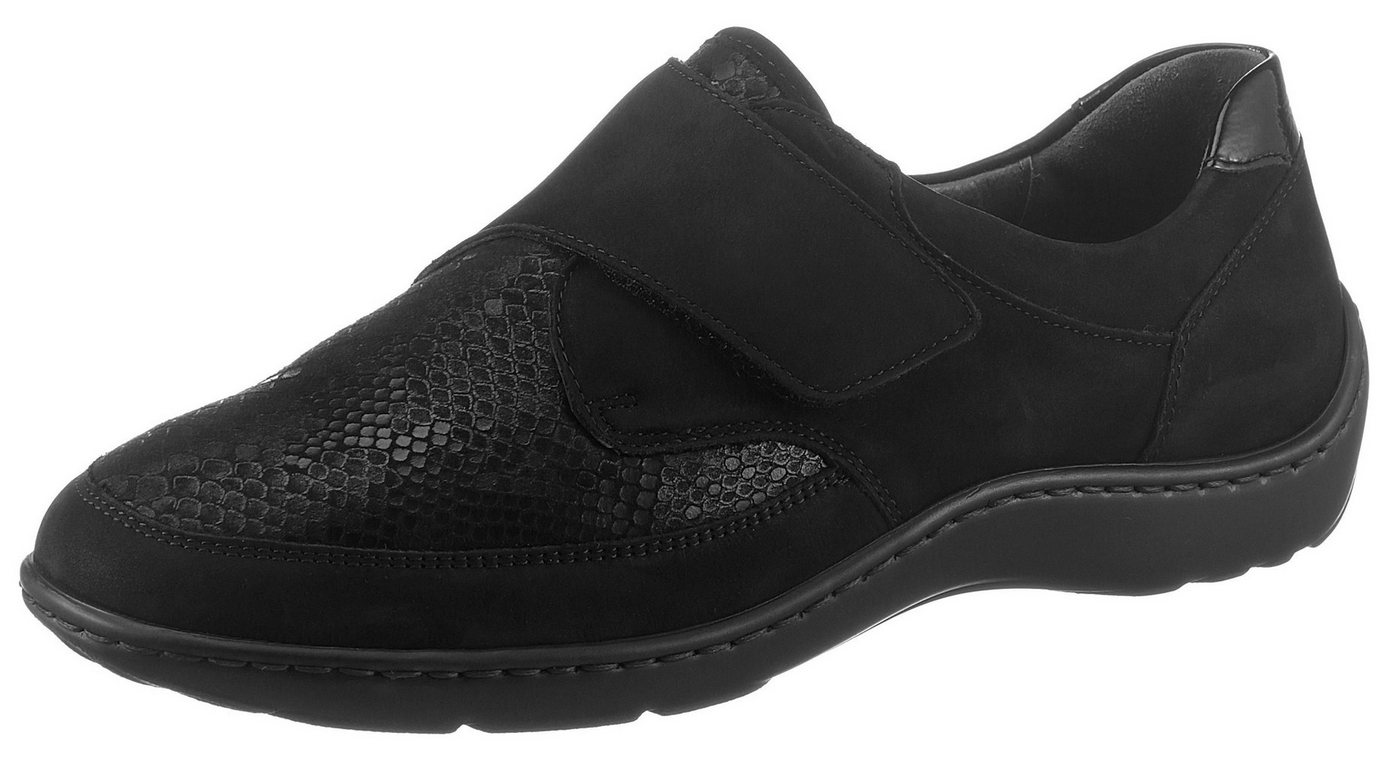 Waldläufer HENNI-Soft Klettschuh Slipper, Komfortschuh, Bequemschuh mit Orthotritt, Weite H