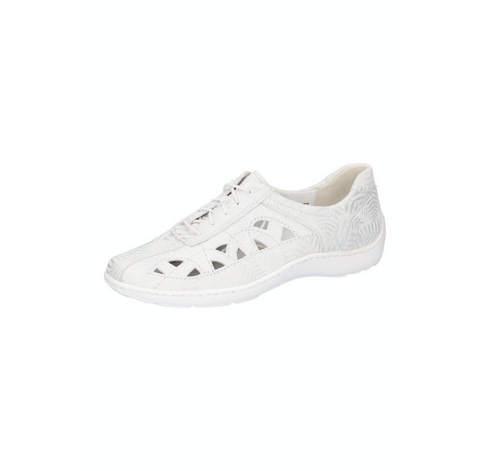 Waldläufer - Henni - Weiß Schnürschuh