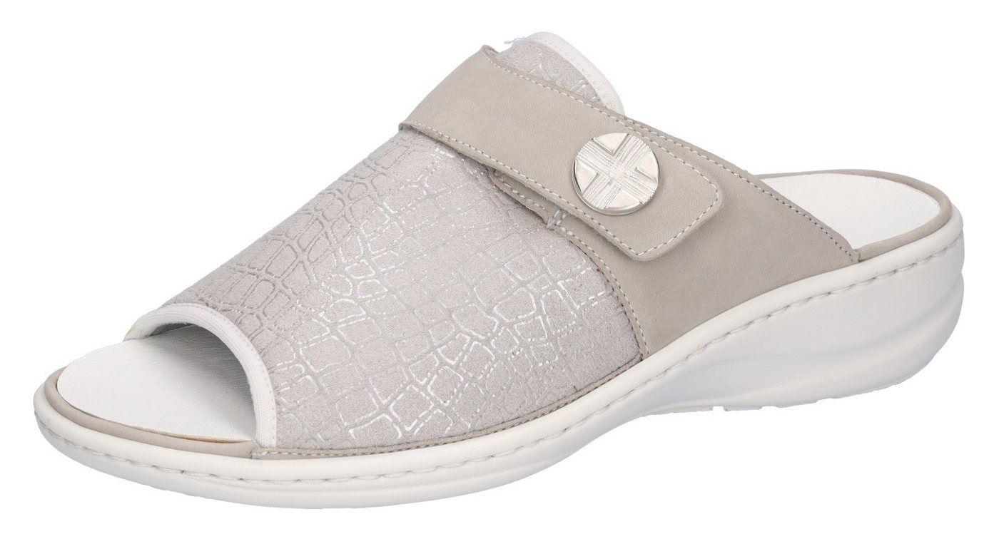 Waldläufer HERIA Pantolette, Bequemschuh, Hausschuh, Sommerschuh in Komfortweite H=sehr weit