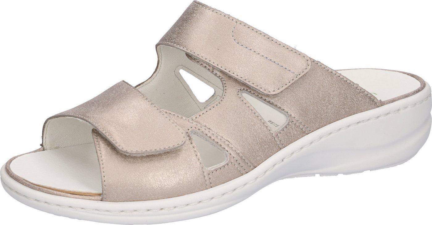 Waldläufer HERIA Pantolette mit Klettverschlüsse, H-Weite