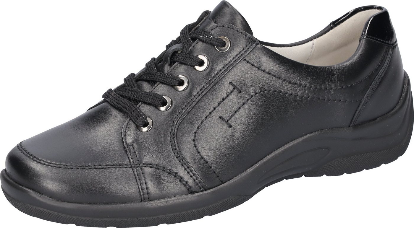 Waldläufer HESNA Schnürschuh, Freizeitschuh, Halbschuh, Bequemschuh im Komfortweite H (sehr weit)