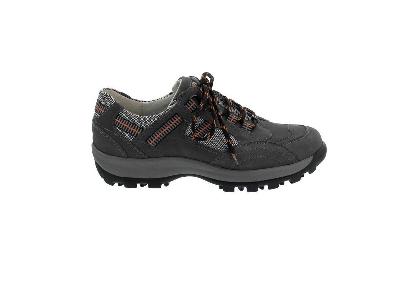 Waldläufer Holly, Outdoor-Schnürschuh, Nubuk / Torrix,basalt / silber, Schnürschuh