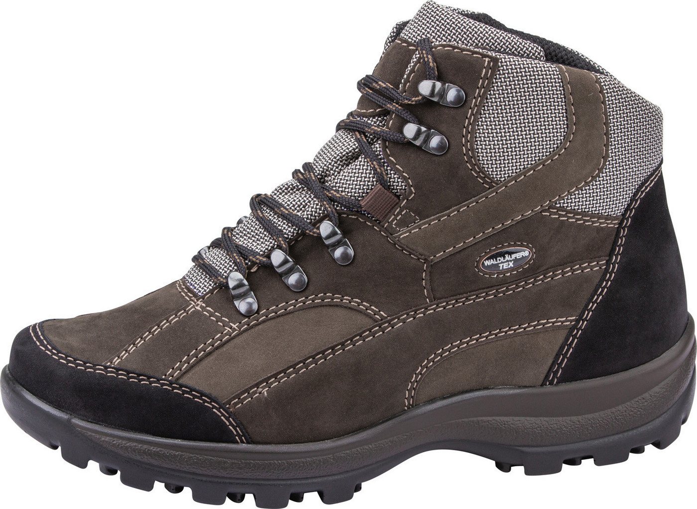 Waldläufer HOLLY Schnürboots Wanderschuh, Trekkingschuh, Outdoorsandale in Komfortweite H