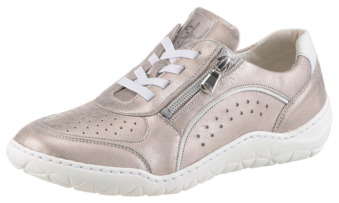 Waldläufer K-MILENA Slip-On Sneaker, Komfortschuh, Bequemschuh in extrabreiter Weite K