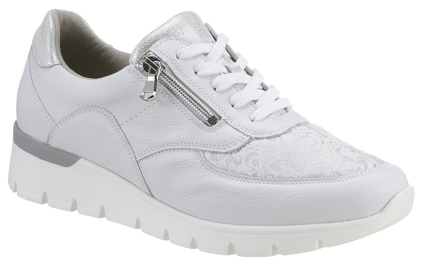 Waldläufer K-RAMONA-Soft Sneaker in Weite K, mit Orthotritt, Freizeitschuh, Halbschuh, Schnürschuh
