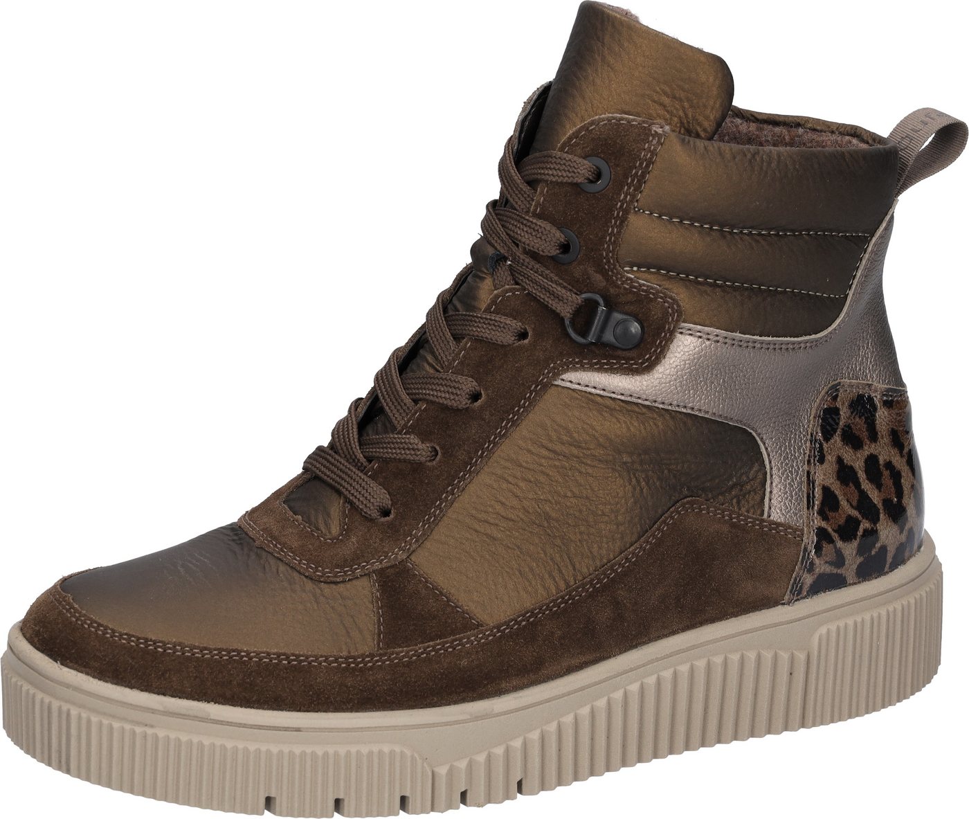 Waldläufer K-SANSA Schnürboots Schnürstiefelette, Komfortschuh in Extraweite K