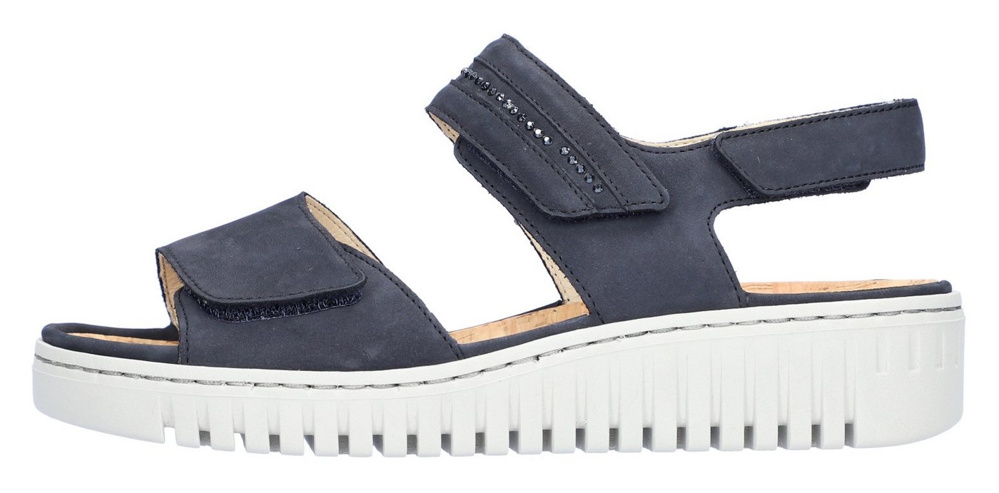 Waldläufer K-VALERIE Sandale, Sommerschuh, Sandalette in Extraweite K für den kräftigen Fuß