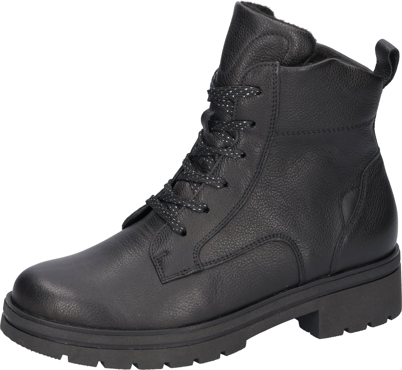 Waldläufer K-ZOE Schnürstiefelette Schnürboots, Winterboots, mit Filz-Innensohle, K-Weite