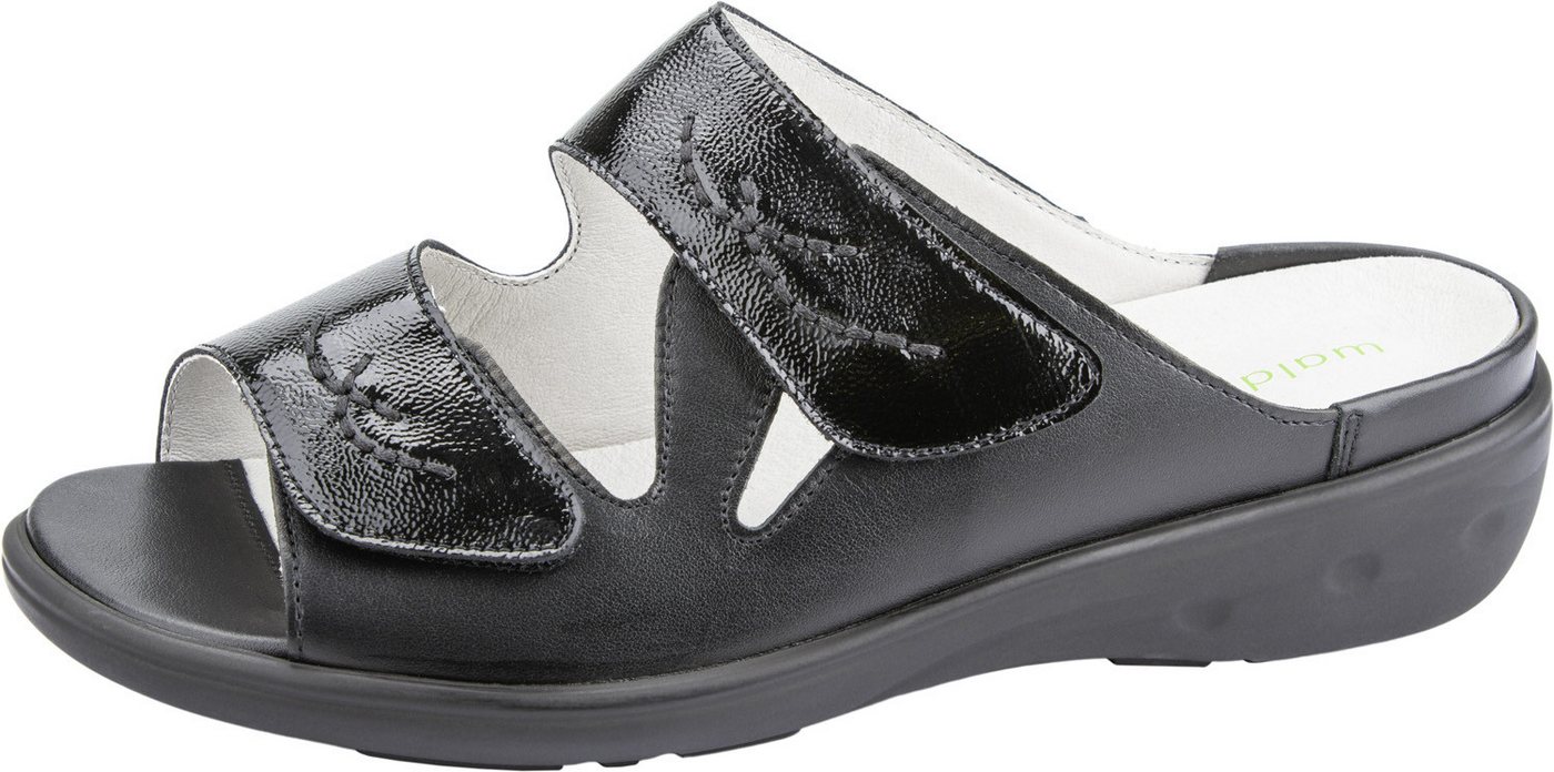 Waldläufer KARA Pantolette mit zwei Klettverschlüssen, K-Weite