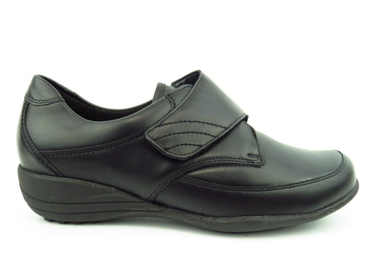 Waldläufer Katja-Soft schwarz Slipper