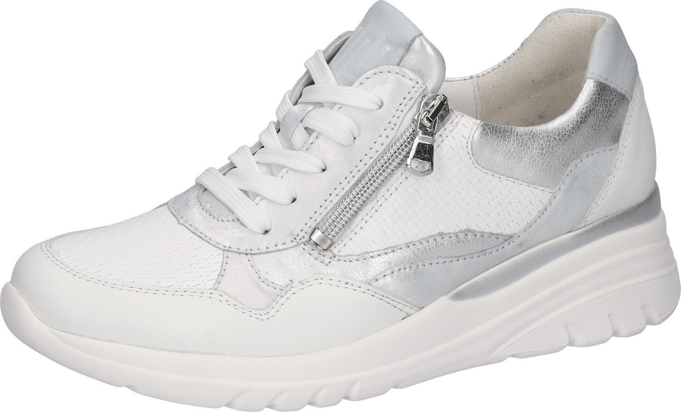 Waldläufer Keilsneaker Schnürschuh, Halbschuh, Freizeitschuh mit Reißverschluss