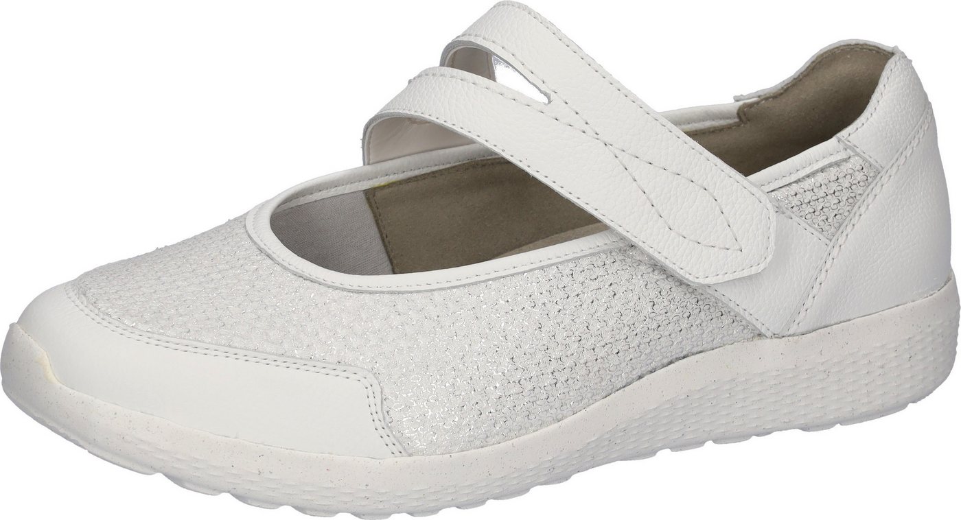 Waldläufer M-IRA Soft Riemchenballerina Slipper, Komfortschuh, Orthotritt-Funktion, Spezialweite M