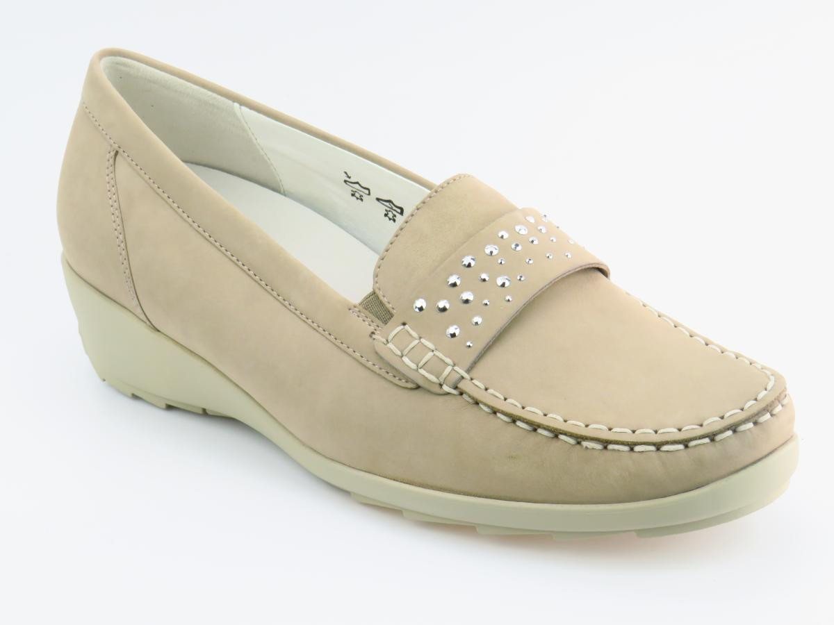 Waldläufer Nubuk Soft corda Slipper