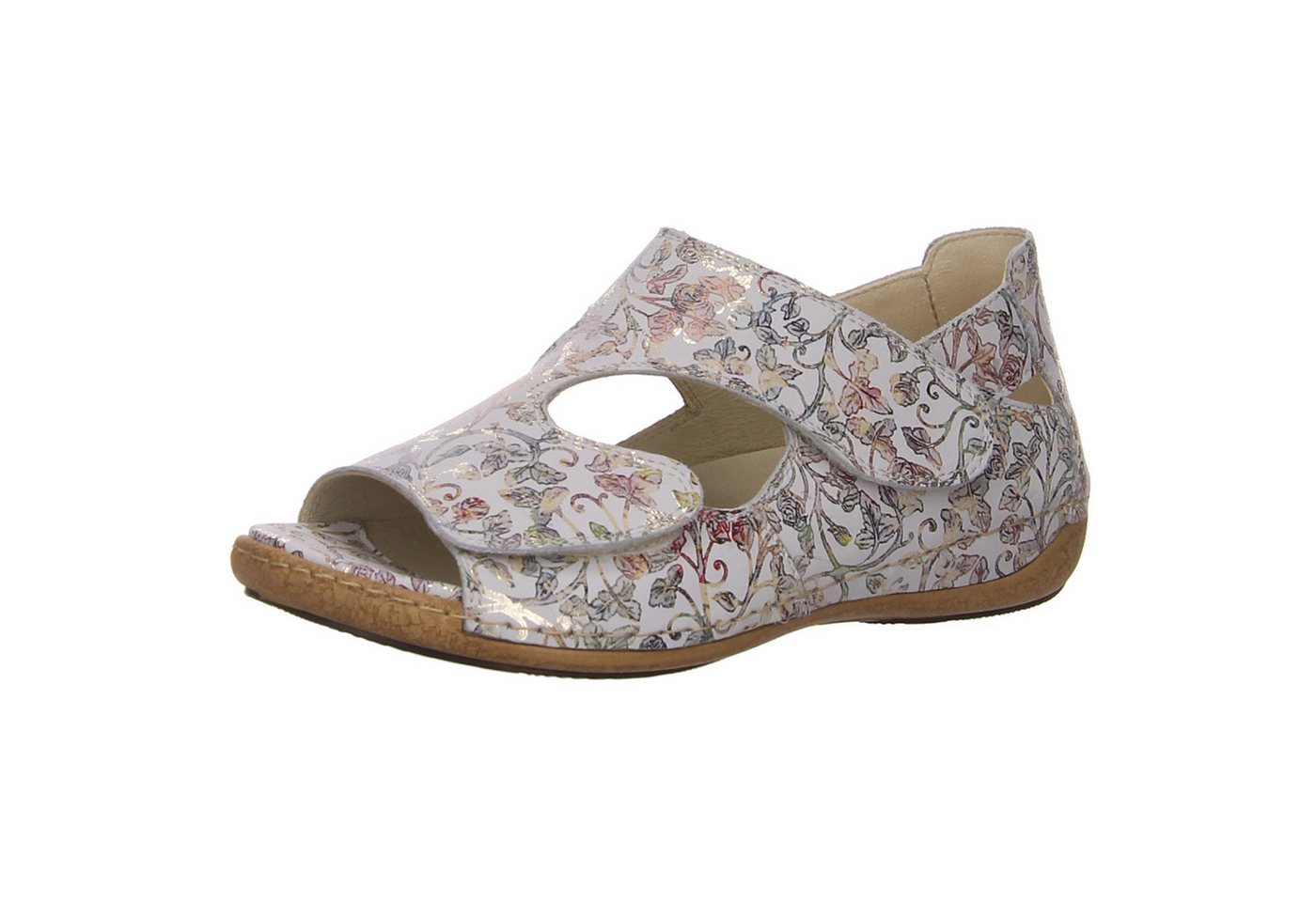 Waldläufer Riemchensandalette (weiß)