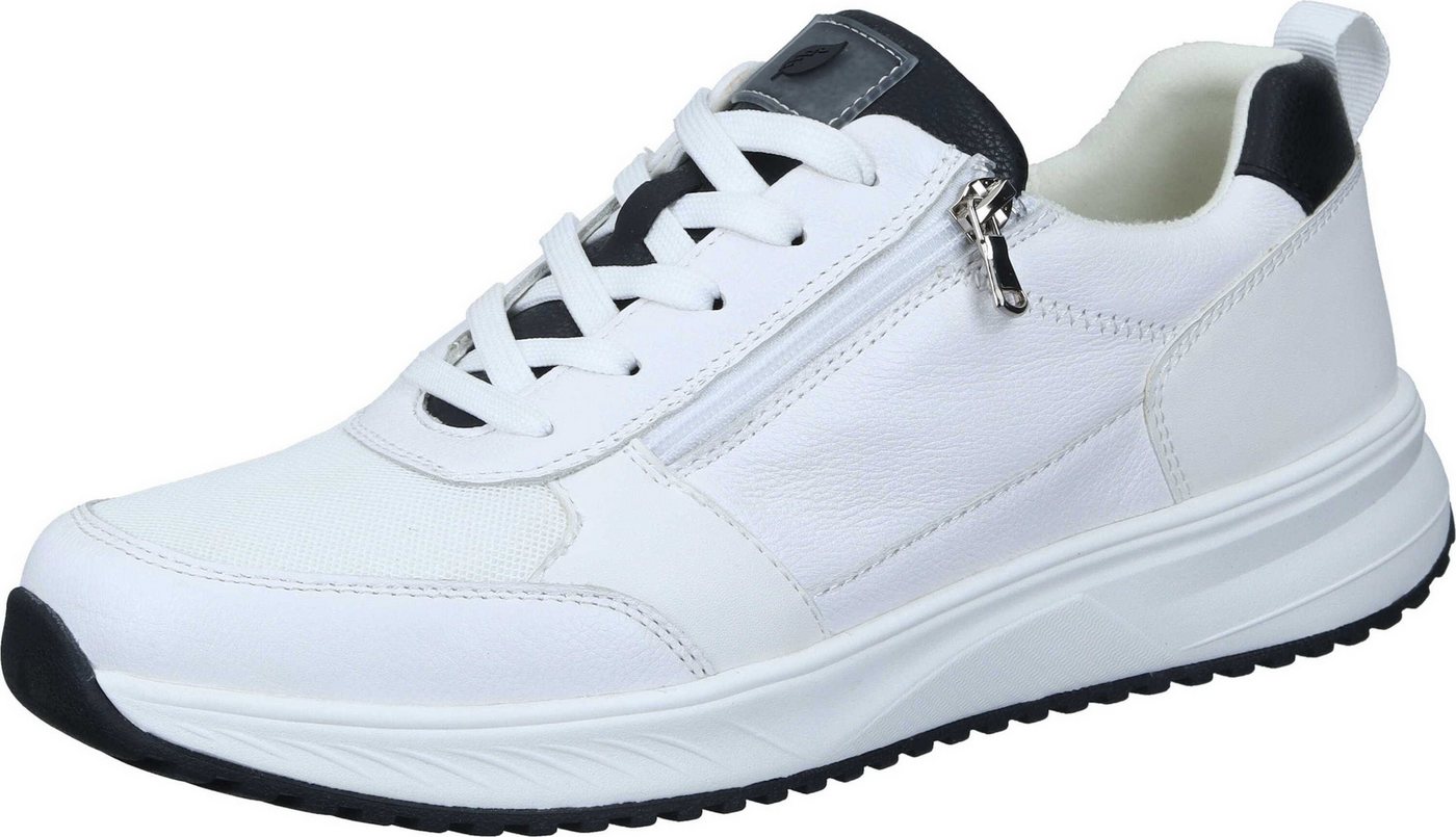 Waldläufer Schnürer Schnürschuh aus Velours/Mesh