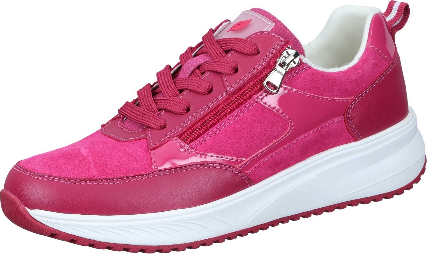 Waldläufer Schnürer Schnürschuh aus Veloursleder