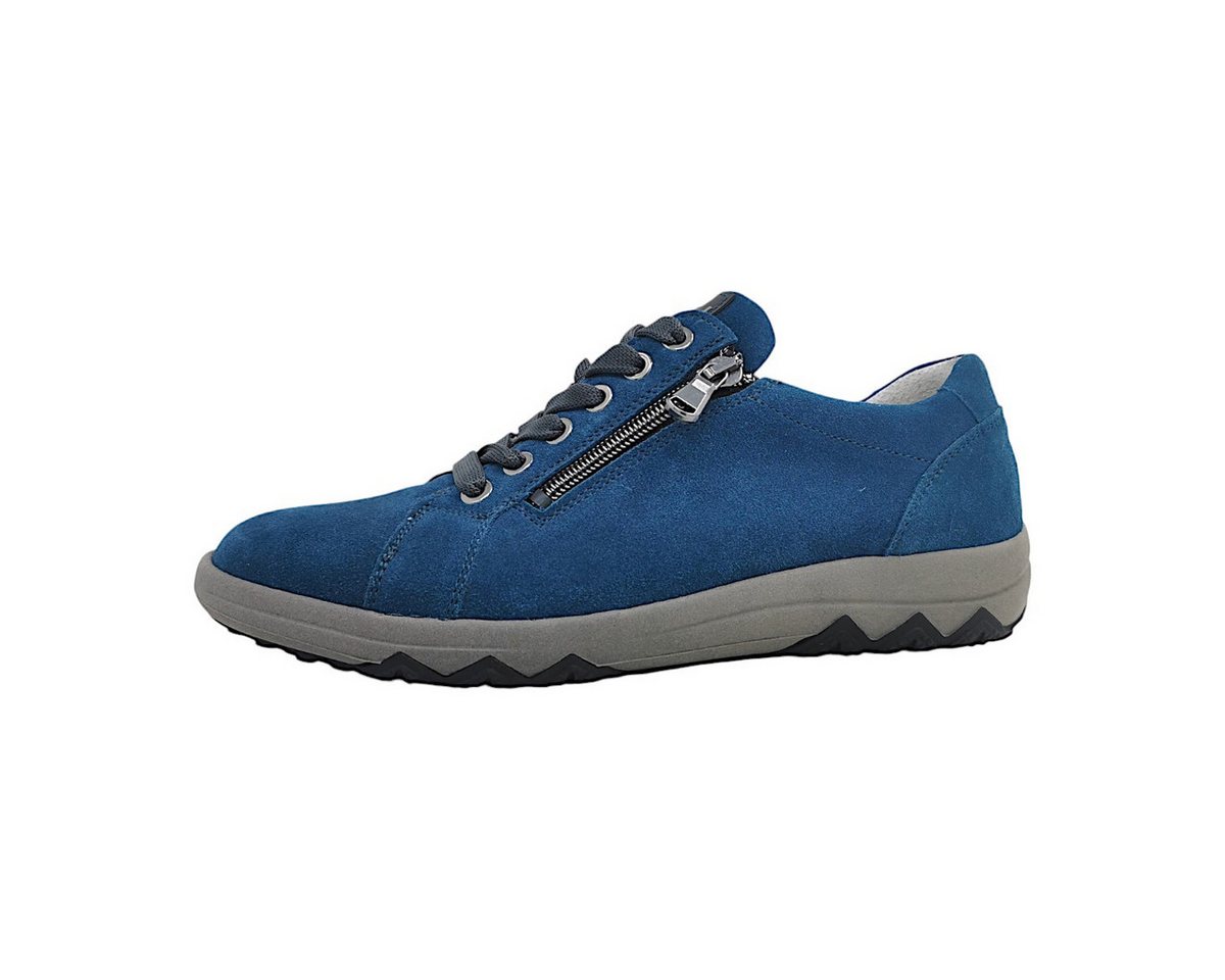 Waldläufer Schnürer Schnürschuh (blau)