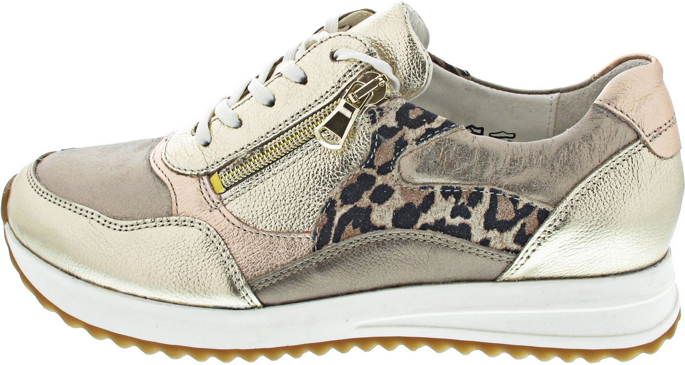 Waldläufer Schnürschuh (beige/gold)