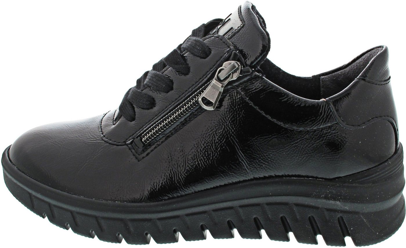 Waldläufer Schnürschuh (schwarz)