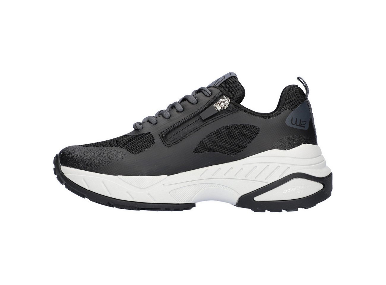 Waldläufer Schnürschuh (schwarz)