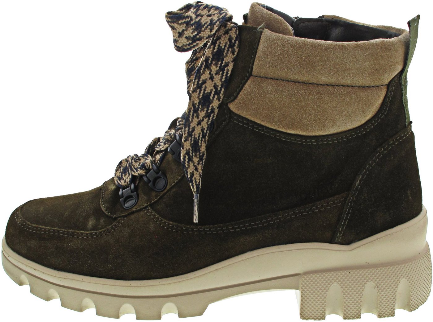 Waldläufer Schnürstiefelette (grün)