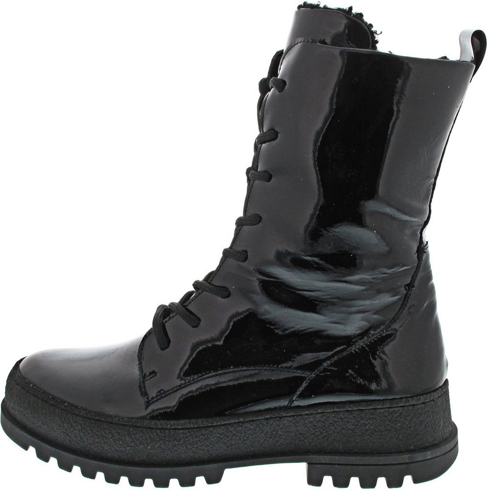 Waldläufer Schnürstiefelette (schwarz)