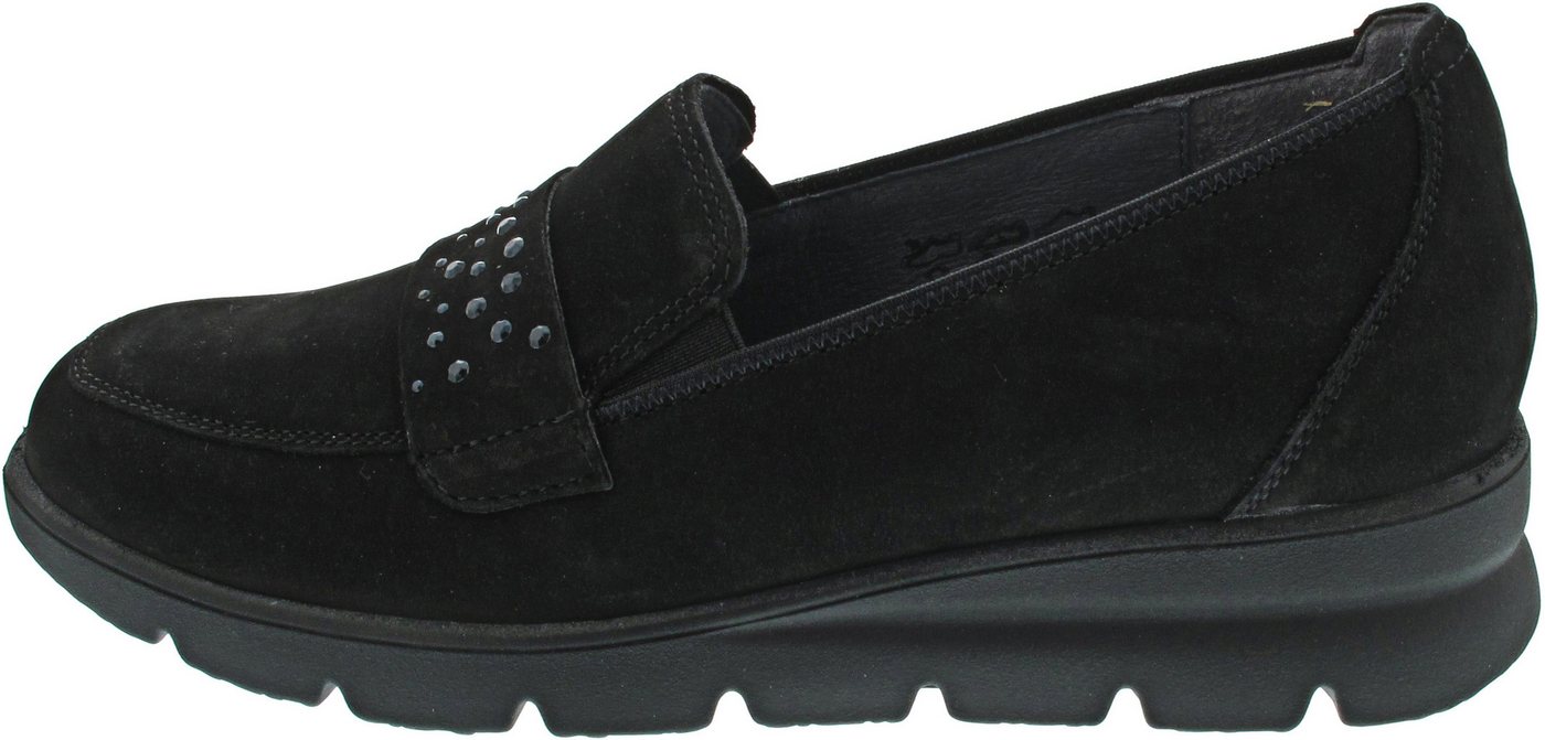 Waldläufer Slipper (schwarz)