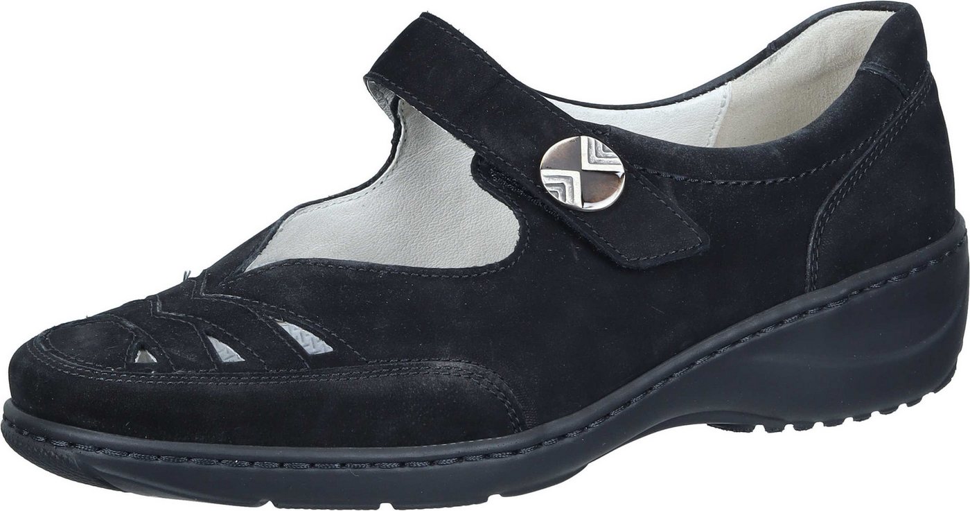 Waldläufer Slipper Slipper aus Nubukleder