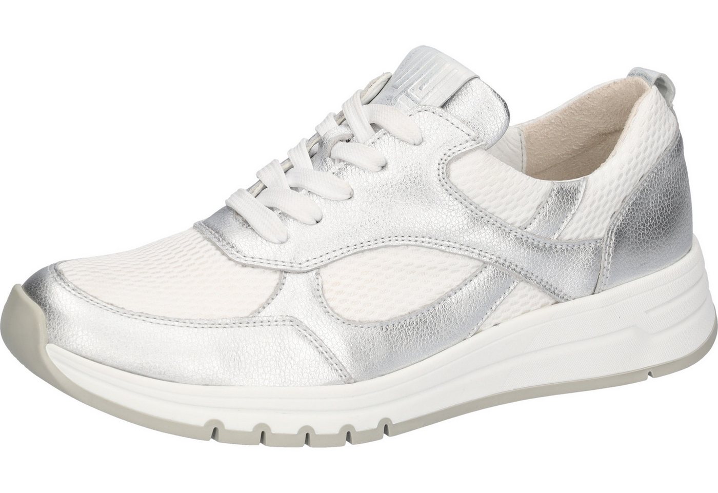 Waldläufer Sneaker Halbschuh, Schnürschuh, Freizeitsneaker mit weichem Schaftrand